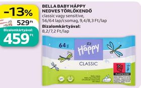 Bella BELLA BABY HÁPPY NEDVES TÖRLŐKENDŐ – Auchan