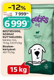 Besties BESTIES DOG, SZÁRAZ KUTYAELEDEL – Auchan