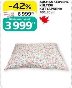Auchan AUCHAN KEDVENC KÜLTÉRI KUTYAPÁRNA – Auchan
