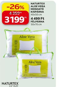 Naturtex NATURTEX ALOE VERA MOSHATÓ KISPÁRNA – Auchan