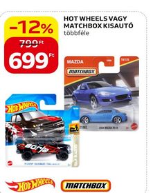 Hot Wheels, Matchbox HOT WHEELS VAGY MATCHBOX KISAUTÓ – Auchan