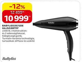 BABYLISS D572DE HAJSZÁRÍTÓ – Auchan