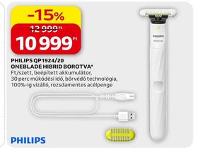 PHILIPS QP1924/20 ONEBLADE HIBRID BOROTVA – Auchan