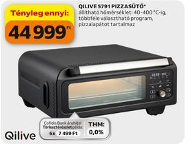 QILIVE 5791 PIZZASÜTŐ – Auchan