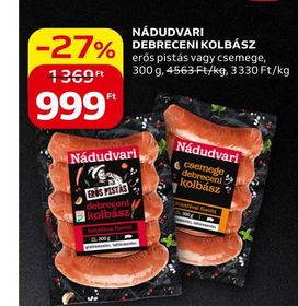 NÁDUDVARI DEBRECENI KOLBÁSZ – Auchan