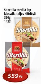 Sitortilla tortilla lap klasszik, teljes kiőrlésű – Reál