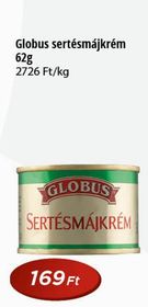 Globus sertésmájkrém – Reál