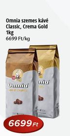 Omnia szemes kávé – Reál