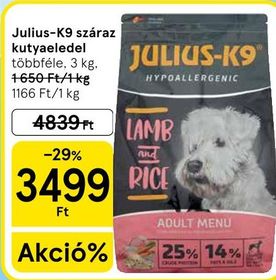 Julius-K9 száraz kutyaeledel – Tesco