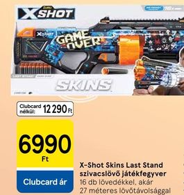 X-Shot Skins Last Stand szivacslövő játékfegyver – Tesco