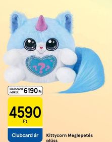 Kittycorn Meglepetés plüss – Tesco