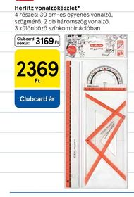 Herlitz vonalzókészlet* – Tesco
