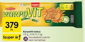 KorpoVit keksz – Tesco