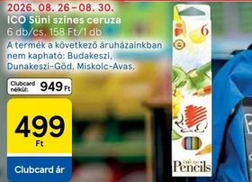 ICO Süni színes ceruza – Tesco