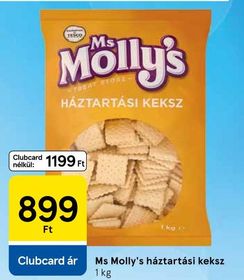 Ms Molly's háztartási keksz – Tesco