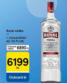Royal vodka – Tesco