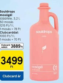 Souldrops mosógél – Tesco