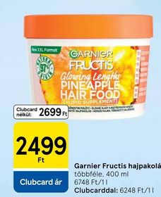 Garnier Fructis hajpakolás – Tesco