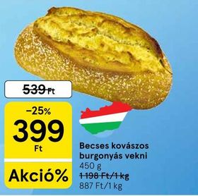 Becses kovászos burgonyás vekni – Tesco