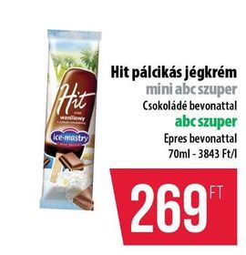Hit pálcikás jégkrém – Coop