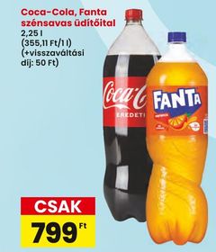 Coca-Cola, Fanta szénsavas üdítőital – Spar
