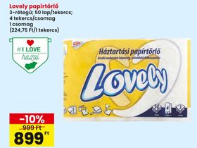 Lovely papírtörlő – Spar