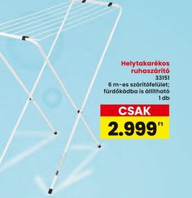 Helytakarékos ruhaszárító – Spar