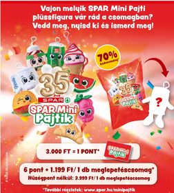 SPAR Mini Pajtik meglepetéscsomag – Spar