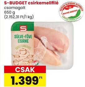 S-BUDGET csirkemellfilé – Spar