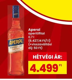 Aperol aperitifital – Spar