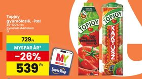 Topjoy gyümölcslé, -ital – Spar