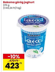 Bakoma görög joghurt – Spar