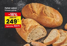 Fehér vekni – Spar