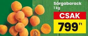 Sárgabarack – Spar