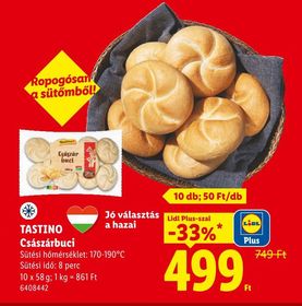 TASTINO Császárbuci – Lidl