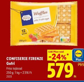 CONFISERIE FIRENZE Gofri – Lidl