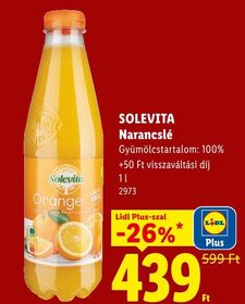 SOLEVITA Narancslé – Lidl