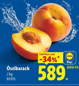 Őszibarack – Lidl