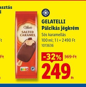 GELATELLI Pálcikás jégkrém – Lidl