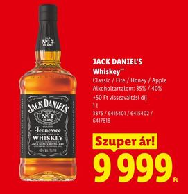 JACK DANIEL'S Whiskey – Lidl