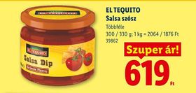 EL TEQUITO Salsa szósz – Lidl