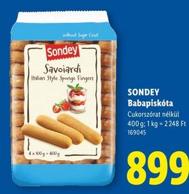 SONDEY Babapiskóta – Lidl