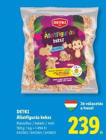 DETKI Állatfigurás keksz – Lidl