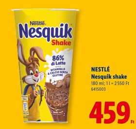 NESTLÉ Nesquik shake – Lidl