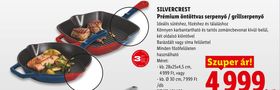 SILVERCREST Prémium öntöttvas serpenyő / grillserpenyő – Lidl