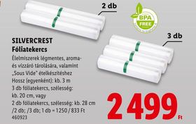 SILVERCREST Fóliatekercs – Lidl