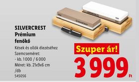 SILVERCREST Prémium fenőkő – Lidl
