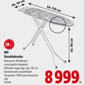 W5 Vasalódeszka – Lidl