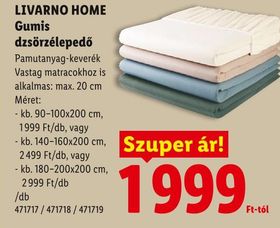 LIVARNO HOME Gumis dzsörzélepedő – Lidl