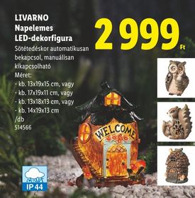 LIVARNO Napelemes LED-dekorfigura – Lidl